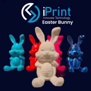 HUNGRY EASTER BUNNY | FAST PRINT - DETAILED
