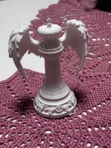 Queen angel chess piece