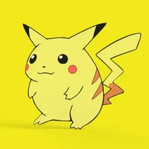 Original Pikachu Wall Art