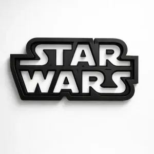 decoración pared Star wars