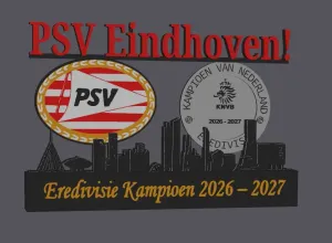 Eredivisie - PSV Eindhoven Eredivisie Champion 26-27 Display