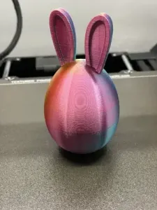 Easter egg kinder container
