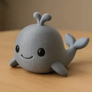 Whale Cute Figure