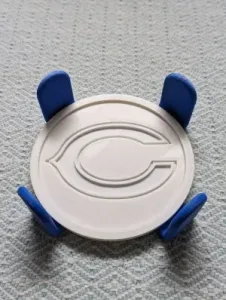 Chicago Bears Coaster w/holder (holds 6)