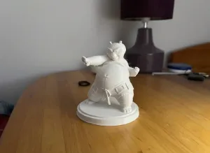 Po – Kung Fu Panda Fighting Stance 3D Model