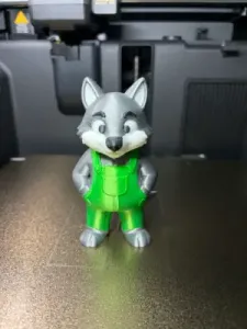Gardener Wolf – Cute 3D Printable Figure
