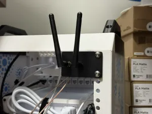 2x SMA (WiFi/ADS-B/RF) 10" Rack Partial Panel