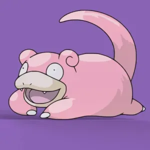Slowpoke Wall Art