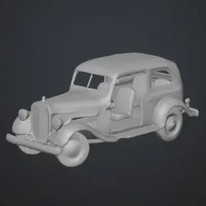 Old Car Miniature