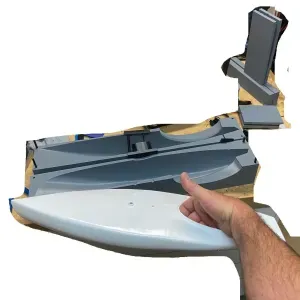 RC Yacht, Sail 600mm long Moulds to make a Fibre Glass Boat