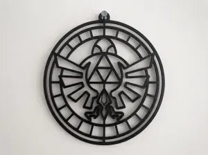 Temple of Time Crest Legend of Zelda Wall Art