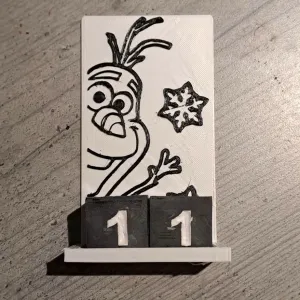 OLAF Desk Calendar