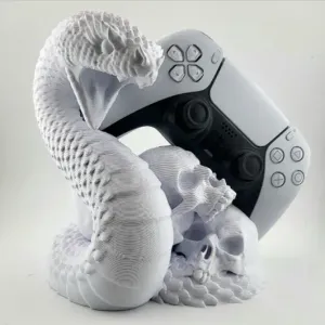 snake and skull ps5 controller holder