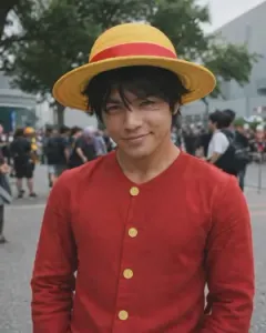 One Piece Monkey D Luffy Cosplay Straw Hat prop