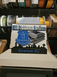 Premier League - Everton FC Dickson park Stadium display