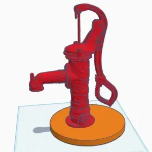 Pond Water pump fountain B
