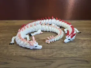 Articulated crystal dragon