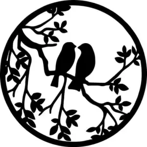 love bird hard branch