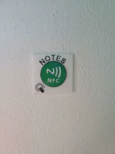 NFC tag Notes