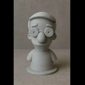 Bust Milhouse Van Houten (The Simpsons)