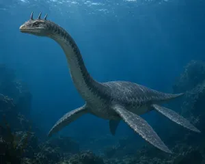 spiky plesiosaur flexi
