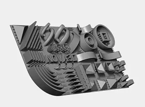 Resin printer full project test No.3