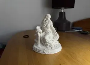 Aquarius Zodiac – Water Bearer Goddess Figurine