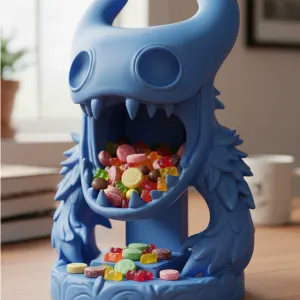 Hungry Monster Bowl | Desk Organizer Figure