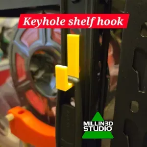 Keyhole Shelf Hook