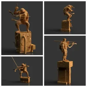 Teenage Mutant Ninja Turtles statuettes