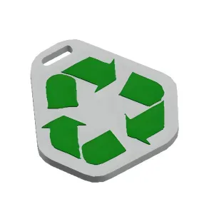 Llavero de Logo Reciclaje
