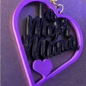 THE BEST MOM KEYCHAIN 2