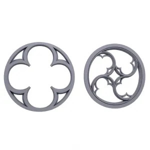 Gothic round windows
