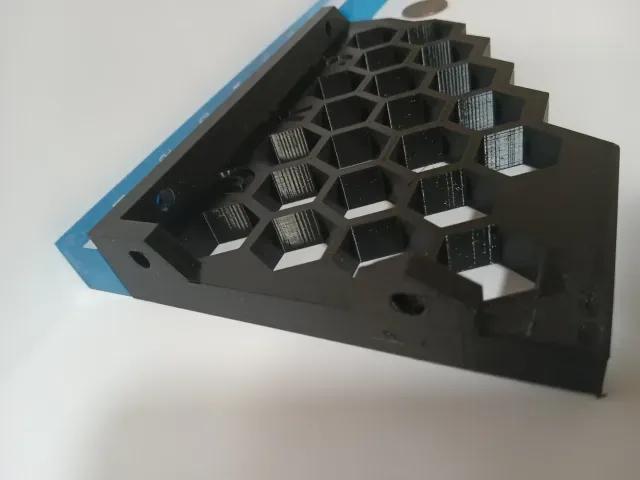 Heavy Duty Shelf Riser and Bracket - Hexagon Tech Style — Image 2 of 7