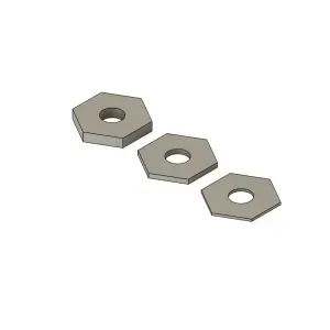 Wheel spacer for 1:10 rc cars