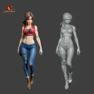 Claire Redfield Jeans Resident Evil