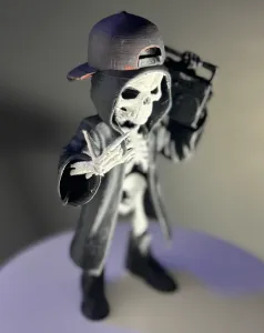 B BOY SKELETON