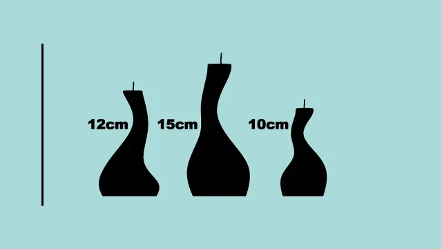 Kit 03 Candle Mold A20 - Molding Maker Wick Template — Фото 9 из 9