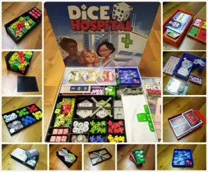 Dice Hospital Organizer (incl. Expansion)