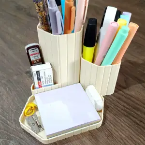Desk Organizer with Post-it Holder (B)