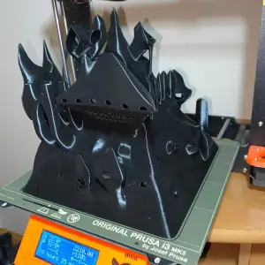Pyramid Village Lamp