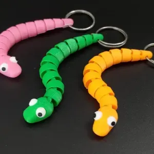 little snake keychain