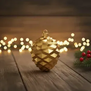 Pinecone Ornament