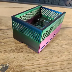 Raspberry Pi 4 model B box