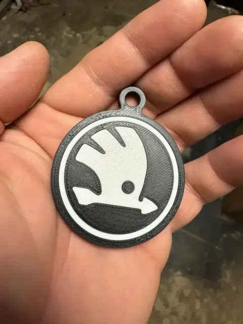 Skoda logo on key, key ring — Image 4 of 5