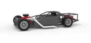 Vintage Asphalt Outlaw Super late model Base Scale 1:25