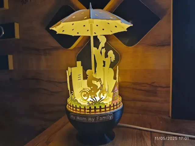 "My Mom My Family-Table Lamp shade" — Фото 5 из 9