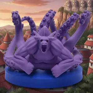 Gyuki Bijuu 8 colas - Naruto