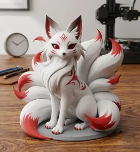 Kitsune Figure
