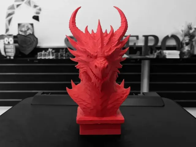 Fire Dragon Bust — Image 2 of 3